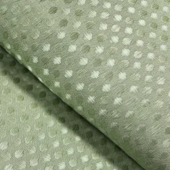 Tenda da doccia con effetto tessuto ad anelli (180 x 200 cm) Quarzo Verde salvia