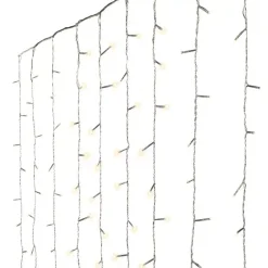 Tenda luminosa Alt. 1,50 m L2,25 m Super chaser Bianco caldo 240 LED