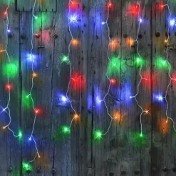 Tenda luminosa interconnettabile Alt.2 m L2 m Multicolore 96 LED