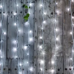 Tenda luminosa interconnettabile Alt.2 m L2 m Bianco freddo 96 LED