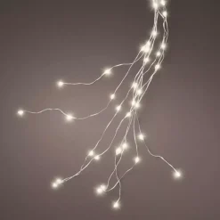 Tenda per albero Alt.2,40 m Bianco caldo 832 LED