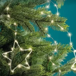 Tenda per albero Alt.1,80 m Bianco caldo 459 LED