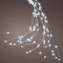 Tenda per albero Alt.2,40 m Bianco freddo 832 LED