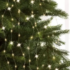 Tenda per albero Flashing light Alt. 1,80 m Bianco caldo 408 LED