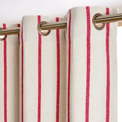 Tenda tela di cotone (135 x 260 cm) Ocealys Rosso