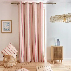 Tenda tela di cotone (135 x 260 cm) Ocealys Rosso