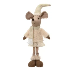 Topo in piedi (H60 cm) Mazette dolcezza Beige