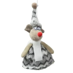 Topolino da appendere (H15 cm) Pip sciarpa accogliente Grigio