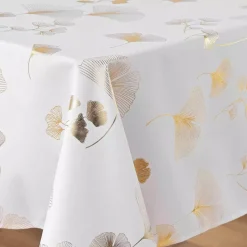 Tovaglia rettangolare (150 x 300 cm) Bloomy Bianco