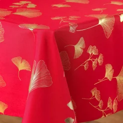 Tovaglia rettangolare (150 x 300 cm) Bloomy Rosso