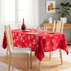 Tovaglia rettangolare (150 x 300 cm) Bloomy Rosso