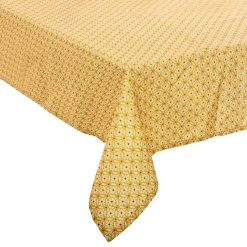Tovaglia rettangolare antimacchia (L240 cm) Paty Giallo ocra