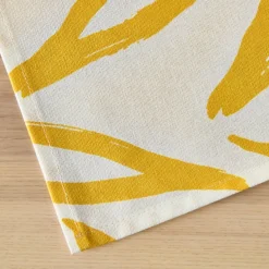 Tovaglia rettangolare cotone antimacchia (150 x 350 cm) Galice Giallo senape