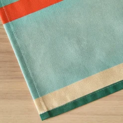 Tovaglia rettangolare cotone antimacchia (150 x 350 cm) Cervione Multicolore