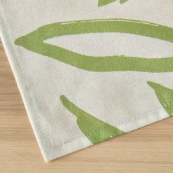 Tovaglia rettangolare cotone antimacchia (150 x 350 cm) Galice Verde eucalipto