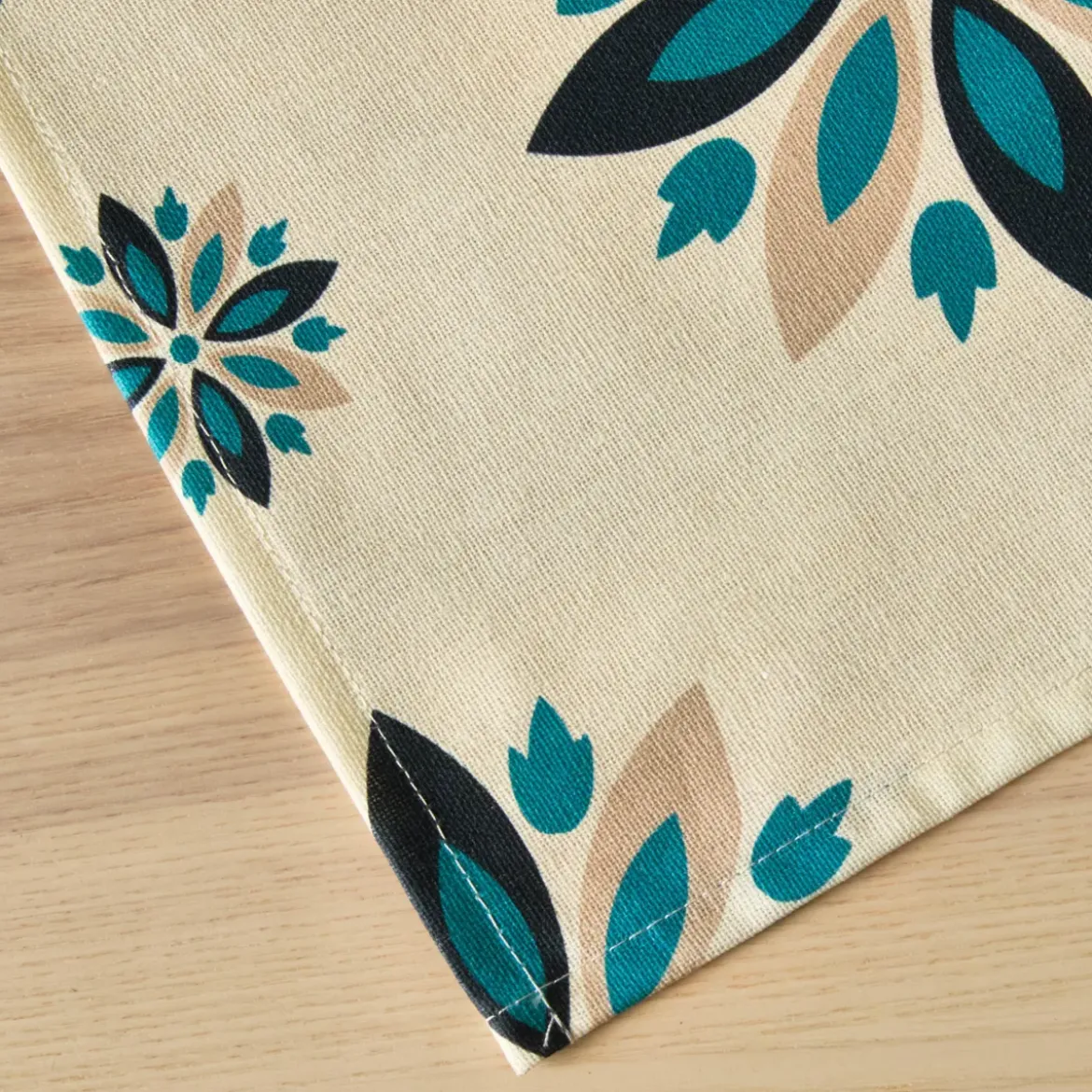 Tovaglia rettangolare cotone antimacchia (150 x 350 cm) Porto Multicolore