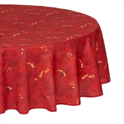 Tovaglia Antimacchia D180 cm Rosso