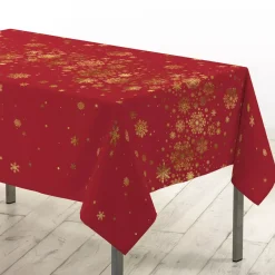 Tovaglia natalizia rettangolare (150 x 300 cm) Constellation Rosso