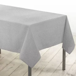Tovaglia natalizia rettangolare (140 x 300 cm) Strass Argento