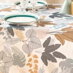Tovaglia rettangolare antimacchia (150 x 240 cm) Fidji Verde