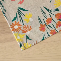 Tovaglia rettangolare cotone antimacchia (150 x 250 cm) Juliette Beige