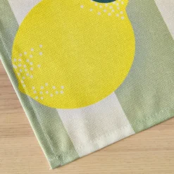 Tovaglia rettangolare cotone antimacchia (150 x 250 cm) Antibes Verde