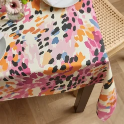 Tovaglia rettangolare cotone antimacchia (150 x 250 cm) Mowgli Multicolore
