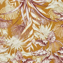 Tovaglia rettangolare cotone antimacchia (150 x 250 cm) Granada Giallo senape