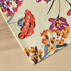 Tovaglia rettangolare cotone antimacchia (150 x 250 cm) Margot Multicolore
