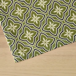 Tovaglia rettangolare cotone antimacchia (150 x 350 cm) Gloria Verde