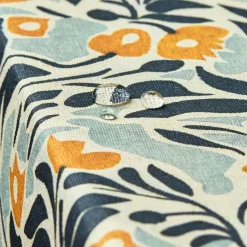 Tovaglia rettangolare cotone antimacchia (150 x 350 cm) Mafalda Multicolore