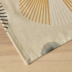 Tovaglia rettangolare cotone antimacchia (150 x 350 cm) Manhattan Beige