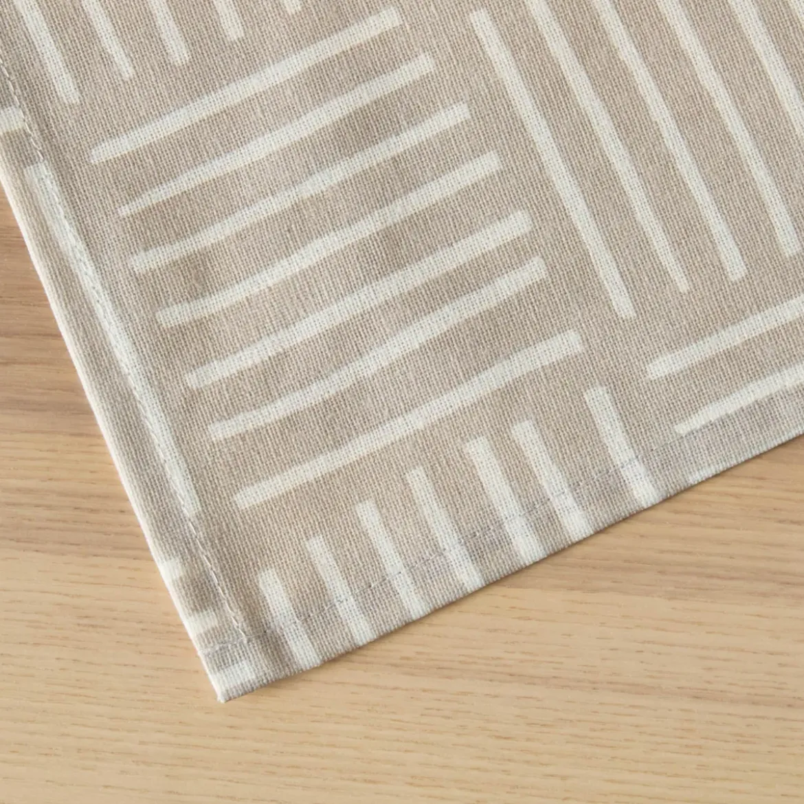 Tovaglia rettangolare cotone antimacchia (150 x 350 cm) Paolo Beige