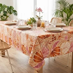 Tovaglia rettangolare cotone antimacchia (150 x 350 cm) Tenerife Multicolore