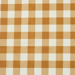 Tovaglia rettangolare cotone antimacchia (150 x 350 cm) Vichy Giallo senape