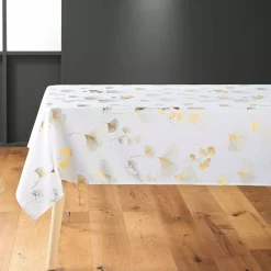 Tovaglia rettangolare (L240 cm) Bloomy Bianco