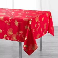Tovaglia rettangolare (L240 cm) Bloomy Rosso