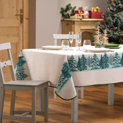 Tovaglia rettangolare (L240 cm) Christmas Ecru