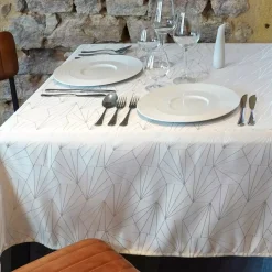 Tovaglia rettangolare (L300 cm) Facette Bianco