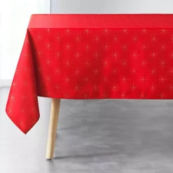 Tovaglia rettangolare (L240 cm) Stelle Rosso