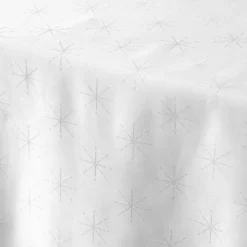 Tovaglia rettangolare (L240 cm) Stelle Bianco