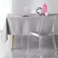 Tovaglia rettangolare (L240 cm) Stelle Grigio