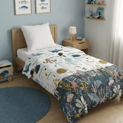 Trapunta stampata bambino (140 x 200 cm) Octopia Multicolore