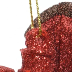 Trenino di Natale da appendere (7.5 cm) Rosso