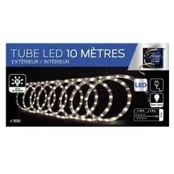 Tubo luminoso 180 LED (10 m) Bianco caldo