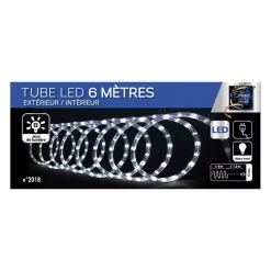 Tubo luminoso 6 m Bianco freddo 108 LED