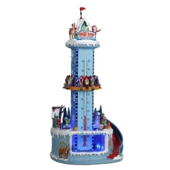 Villagio di Natale Lemax luci, musica e movimento Santa's Freeze Zone