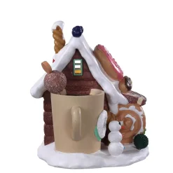 Villagio di Natale Lemax luminoso a pile Beignerie Dudley's