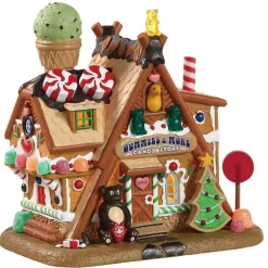 Villagio di Natale Lemax luminoso a pile Confiserie