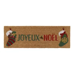 Zerbino di Natale cocco (25 x 75 cm) Clazini di Natale Multicolore